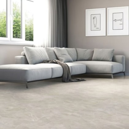 Porcelanato Elizabeth Luxury Bege Acetinado 84x84cm Retificado