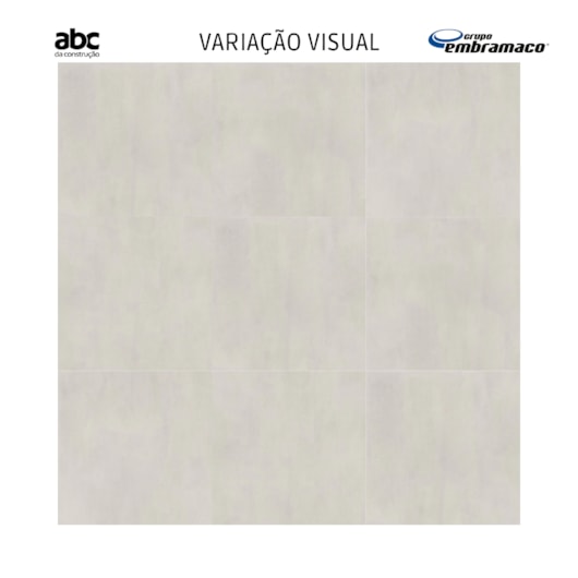 Porcelanato Embramaco Carbon Off White Out Plus 83063 83x83cm Retificado - Imagem principal - 6981e7dd-ac7c-4f74-854e-875136cba339