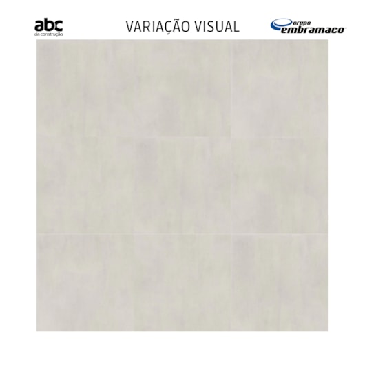 Porcelanato Embramaco Carbon Off White Out Plus 83063 83x83cm Retificado - Imagem principal - fc62f4e4-691b-4ad4-a741-0cbd5cd5653c