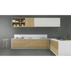 Porcelanato Embramaco Cotton Gray Out 94014 Externo 94x94cm Retificado