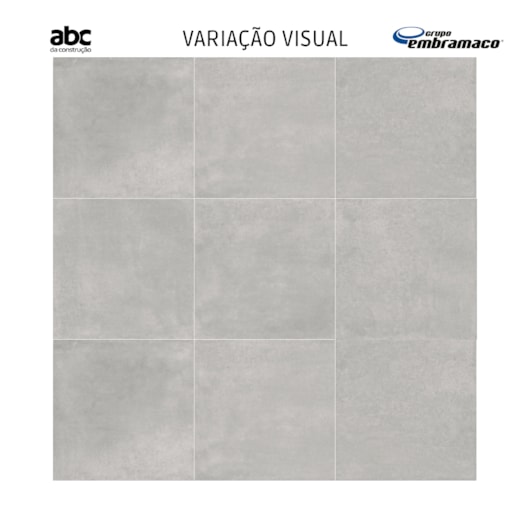 Porcelanato Embramaco Cotton Off White 94006 Satiny 94x94cm Retificado  - Imagem principal - 917d2366-9282-413f-a2df-b4a2cfdd1afa