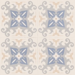 Porcelanato Embramaco Decore Habitare Blue Acetinado 61,80x61,80cm Retificado