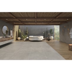 Porcelanato Embramaco Detroit Gray Out Plus 83064 Externo 83x83cm Retificado