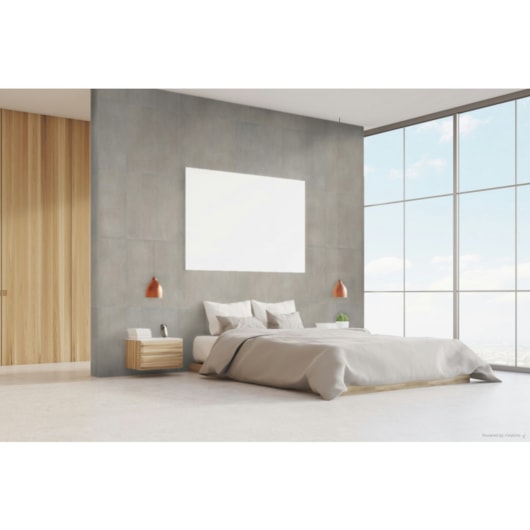 Porcelanato Embramaco Detroit Gray Plus 83053 83x83cm Retificado - Imagem principal - 26a1ac17-a85f-4177-a8e9-7184799d7a58