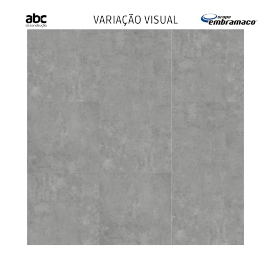 Porcelanato Embramaco District Gray Out Plus 83044 Cinza Externo 83x83cm Retificado  - Imagem principal - af361c7a-07b1-4031-848a-52694ffec678