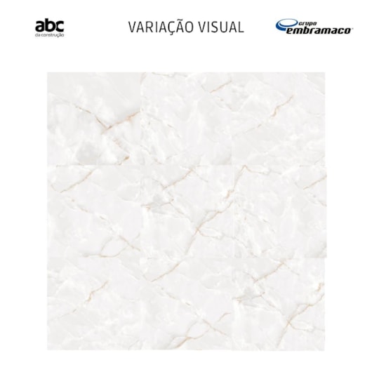 Porcelanato Embramaco Ducal Lux Plus Polido 82x82cm Retificado - Imagem principal - 1828af86-16e7-469b-8e53-b400bbb9ea19