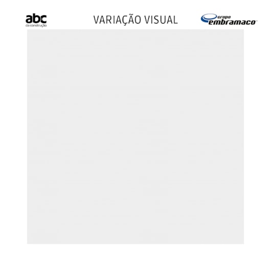 Porcelanato Embramaco Gran Ártico Lux P60524 Polido 62x121cm Branco Retificado  - Imagem principal - 4814e90c-f678-4047-8b31-fbf7cbceeca3