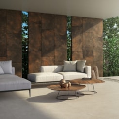 Porcelanato Embramaco Gran Cortén Steel 62x122Cm Retificado