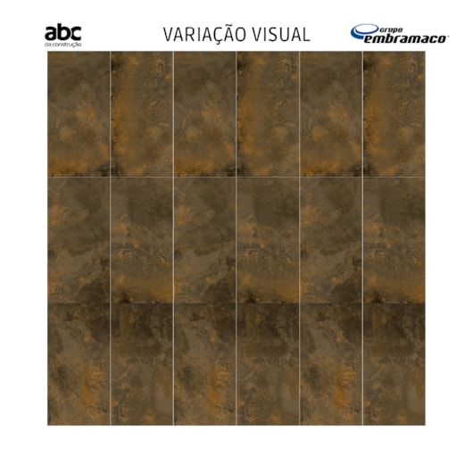 Porcelanato Embramaco Gran Cortén Steel 62x122Cm Retificado  - Imagem principal - f4773677-2d92-4769-93e1-379f1b4fcf2d