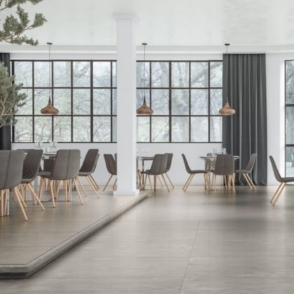 Porcelanato Embramaco Gran District Gray 60519 Acetinado 62x122cm Retificado