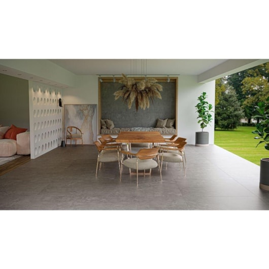 Porcelanato Embramaco Gran District Gray Out 60607 62x122cm Retificado - Imagem principal - 7818a13b-0eb0-432c-868b-87dec60d776c