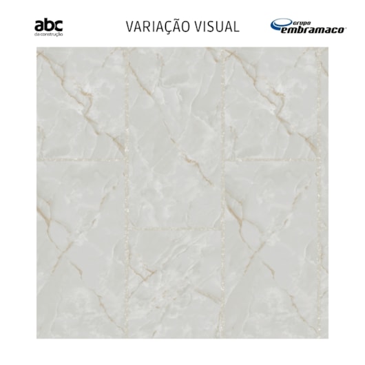 Porcelanato Embramaco Gran Ducal Lux P60576 Polido 62x121cm Retificado  - Imagem principal - 79a7de1e-1789-42fe-8ecd-5dd5b5872323