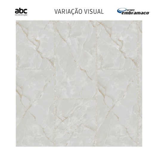 Porcelanato Embramaco Gran Ducal Lux Polido 62x121cm Retificado - Imagem principal - fe121f70-2aca-4fa0-ad2f-a3bb8e19cff2