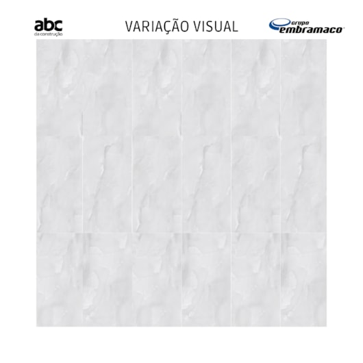 Porcelanato Embramaco Gran Onix Premium Lux P60543 Polido 62x121cm Retificado  - Imagem principal - 47565198-1fc8-45d0-9477-2f69fba5c64a