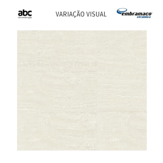 Porcelanato Embramaco Gran Travertino Luxor 62x122xm Retificado - Imagem principal - 5c986fef-6df7-411a-9053-fa879980bff9