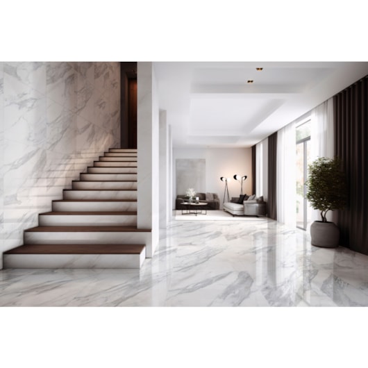 Porcelanato Embramaco Marmo Argos Lux P94502 94x94cm Retificado - Imagem principal - b5a3ce13-1005-4e08-8417-a00dd81c720d