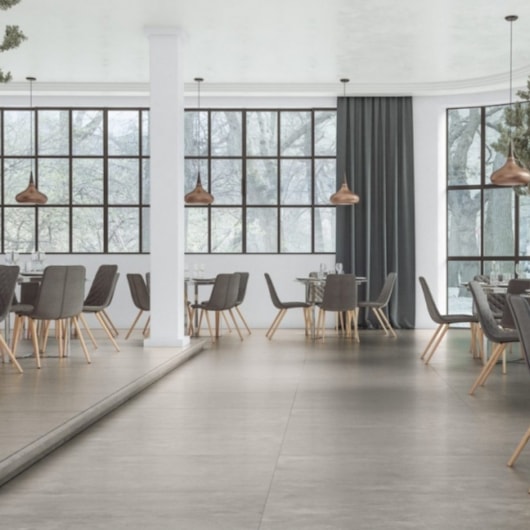 Porcelanato Embramaco Master District Gray 123002  Acetinado 123x123cm Retificado  - Imagem principal - 386c2f21-dab8-4e05-aa22-4f0b65d3cab8