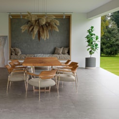 Porcelanato Embramaco Master District Gray Out 122x122cm Retificado