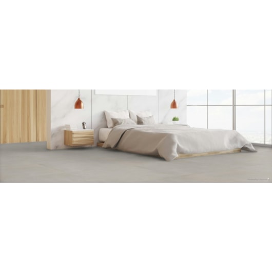 Porcelanato Embramaco Master Gales Gray Acetinado 123x123cm Retificado - Imagem principal - 3b3ab98a-f044-4af6-a94a-0d137f0df8d5
