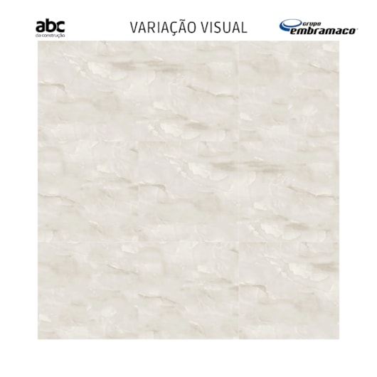 Porcelanato Embramaco Master Onix Cream Premium 123005  Acetinado 123x123cm Retificado  - Imagem principal - b93485ba-f8bd-4cd4-8d20-1093c87ff6b2