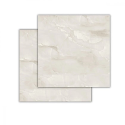 Porcelanato Embramaco Master Onix Cream Premium 123005  Acetinado 123x123cm Retificado 