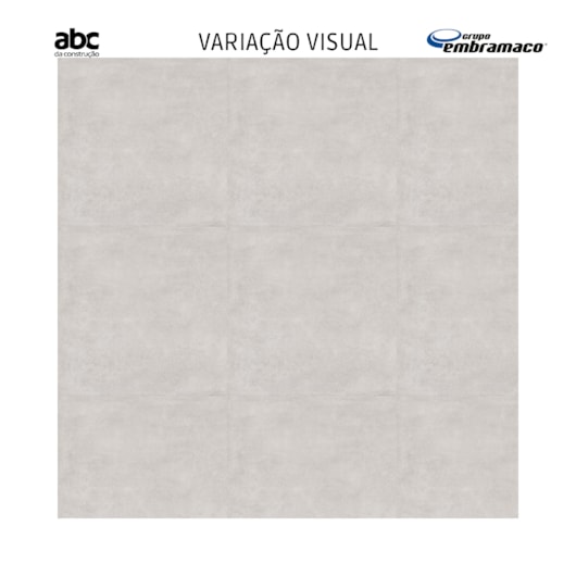 Porcelanato Embramaco Max Cemento Avorio Satiny 71203 71x71cm Retificado - Imagem principal - 7e11872e-47b2-497d-b265-a93e2c732e4d