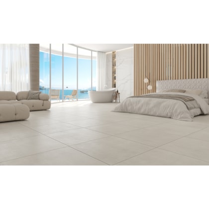 Porcelanato Embramaco Max Gales Gray Satiny 71211 71x71cm Retificado