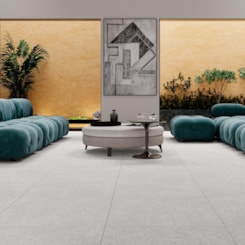 Porcelanato Embramaco Max Granilite Grigio Satiny 71x71cm Retificado