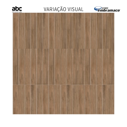 Porcelanato Embramaco Mondavio 120020 Acetinado 20x122cm Retificado  - Imagem principal - 38631f49-f5b5-404d-9fcf-aa79ebd6dcdd