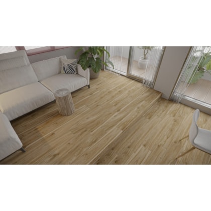 Porcelanato Embramaco Nogal Prime 120024 20x122cm Retificado