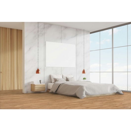 Porcelanato Embramaco Nogal Prime 120024 20x122cm Retificado - Imagem principal - 8e3707e1-f89a-40c3-8a56-7b3bf1351ff6