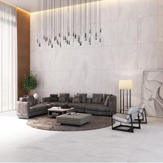 Porcelanato Embramaco Ônix Premium Plus Mármore Acetinado 83x83cm Retificado  - Imagem principal - f3e25b6b-7d69-49ca-94c7-6c4bafcac3ba