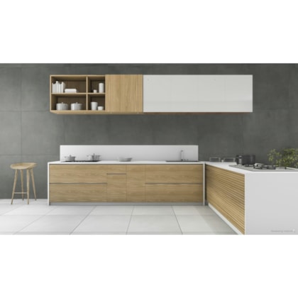 Porcelanato Embramaco Pantheon Grigio Satiny 94018 94x94cm Retificado