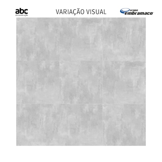 Porcelanato Embramaco Soft Concret Out 83037 Cinza Externo 83x83cm Retificado - Imagem principal - 3ff6a817-e854-4628-8c84-1e918ad3bdc1