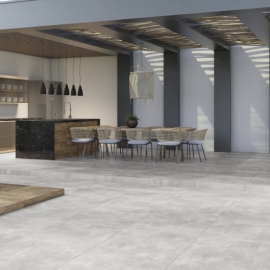 Porcelanato Embramaco Soft Concret Plus Cinza 83029 Acetinado 83x83cm Retificado - Imagem principal - 34fdf36b-be93-4007-8de7-018338294ab2