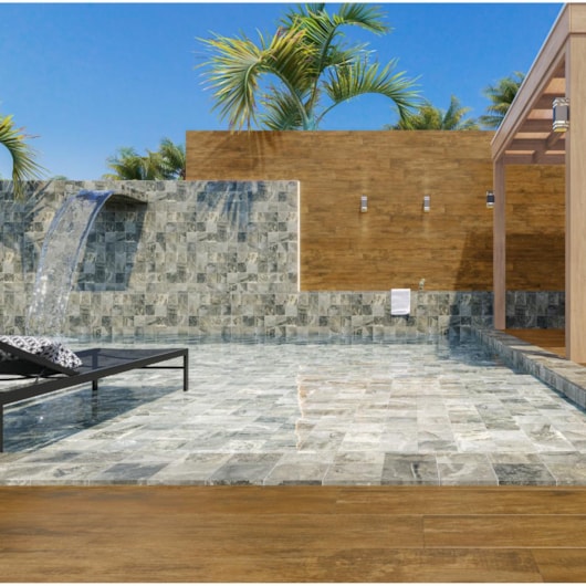 Porcelanato Embramaco Stone Vulcânico Green Ldx Abs 61,8X61,8cm Retificado - Imagem principal - 25d7f9ba-f591-487a-8c6a-f7167ec979a0