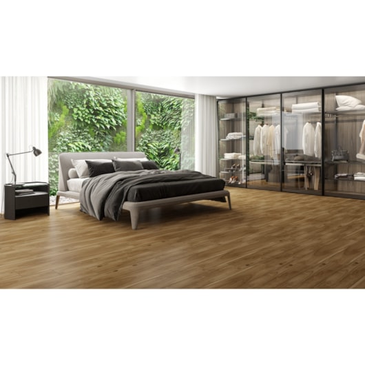 Porcelanato Embramaco Tenessi Brown 120042 20x122cm Retificado - Imagem principal - 7632f26e-233c-49a9-9d32-481837cc1c4a