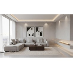 Porcelanato Esmaltado 60x120cm Retificado Pulpis Gray Polido Roca