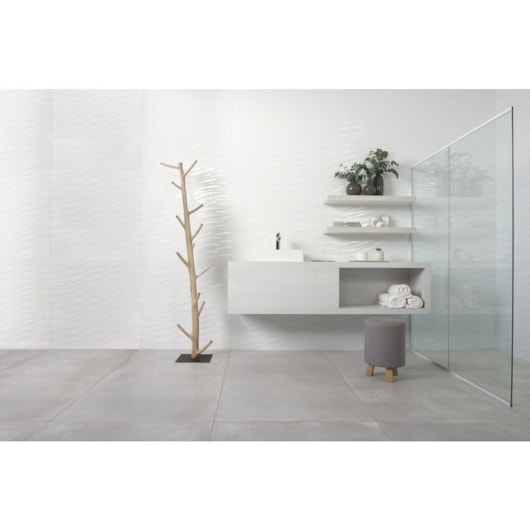 Porcelanato Esmaltado 60x60cm Retificado Nord Cement Natural Cl/re/fa Portobello - Imagem principal - 0773ba35-14ac-426e-99d9-e50fcb3a6701