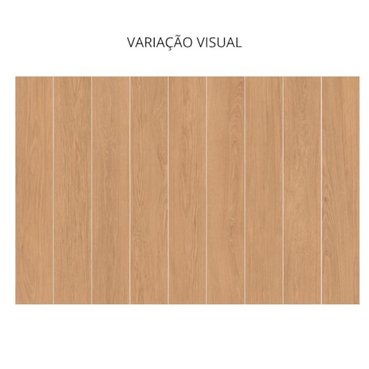 Porcelanato Incepa Carvalho Natural Acetinado 20x120cm Retificado - Imagem principal - 2d310070-aa71-47be-84e2-1dd7993570bc