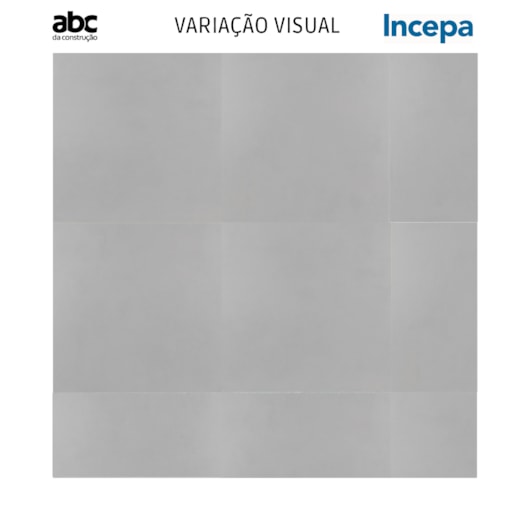 Porcelanato Incepa Pro Cement Acetinado 7mm 90x90cm Retificado - Imagem principal - f35ebb7a-c779-4674-8393-3c4791a02574