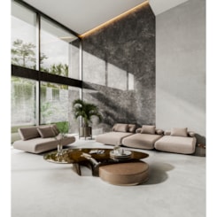 Porcelanato Incesa Detroit White Cetim 90x90cm Retificado  