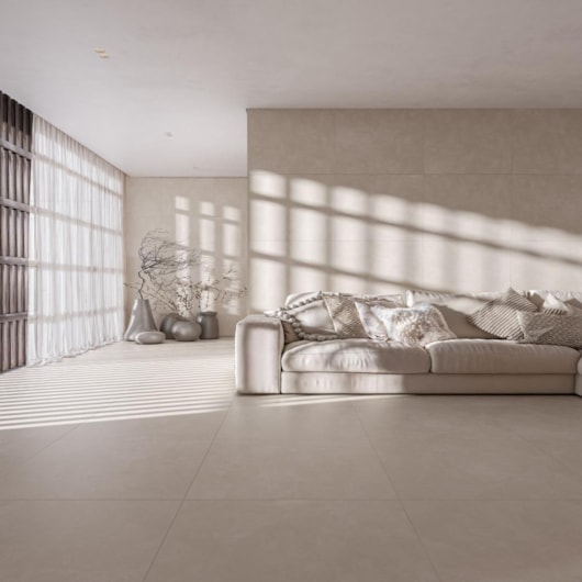 Porcelanato Incesa Dunne Bege Cetim 60x60cm Retificado - Imagem principal - 4f40a5fc-f439-410c-bfed-2455d8d18f4a