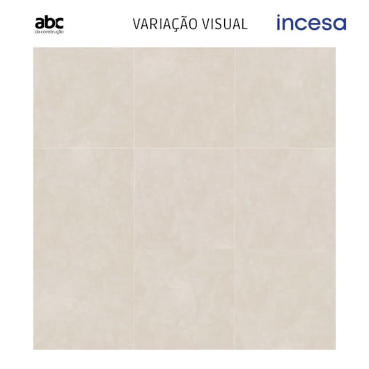 Porcelanato Incesa Dunne Bege Cetim 60x60cm Retificado - Imagem principal - f9b65e9d-051c-48d3-a109-7ab5241c90ef
