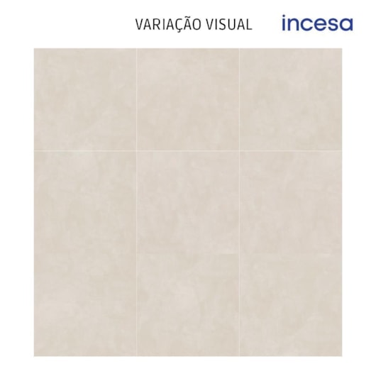Porcelanato Incesa Dunne Bege Cetim 60x60cm Retificado - Imagem principal - d05ef495-bc0e-4ee4-aa58-b6a5bc2a2a84
