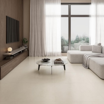Porcelanato Incesa Habitar Bege Cetim 80x80cm Retificado