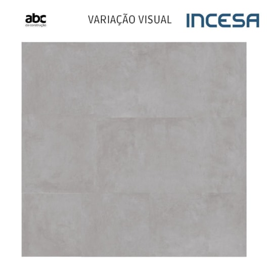 Porcelanato Incesa Habitar Nebbia Cetim 80x80cm Retificado - Imagem principal - ff3bb668-8050-4311-8343-c1d5cd9aff81
