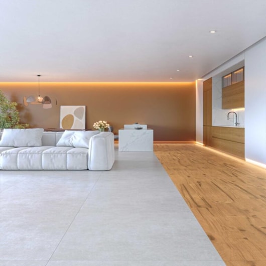 Porcelanato Incesa Paviment White Cetim Acetinado 90x90cm Retificado - Imagem principal - 9f33bd33-bfab-47c8-a74f-257c2cca0145