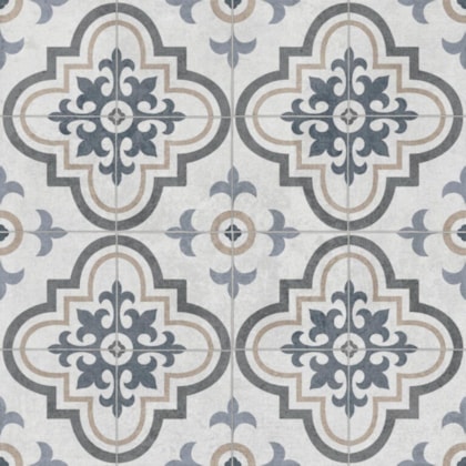 Porcelanato Incesa Royal Deco Cetim Acetinado 80x80cm Retificado