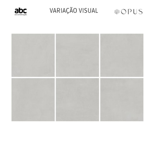 Porcelanato Opus Everest Off White Lux 94x94cm Retificado - Imagem principal - 1b2a60cf-0687-437b-8589-1de0bd317021